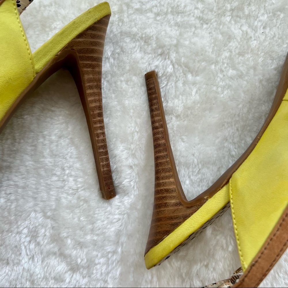 Jessica Simpson Multicolour Open-Toe Heels - Picture 6 of 8